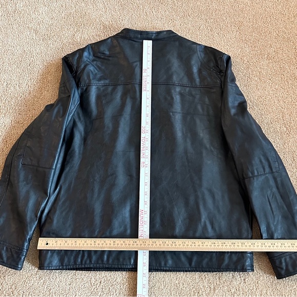 Men’s Kenneth Cole Leather Jacket - Picture 7 of 8